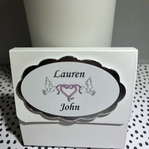 Wedding/Engagement Favor notepads $30 for 10. Multiples available